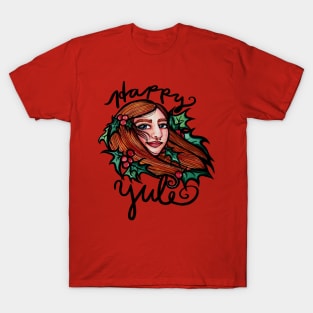 Happy Yule Goddess T-Shirt